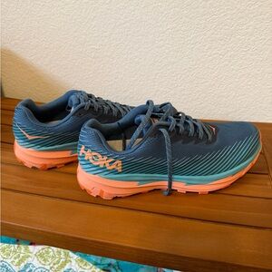 NWT Hoka One One Women's Teal and Coral Athletic Shoes